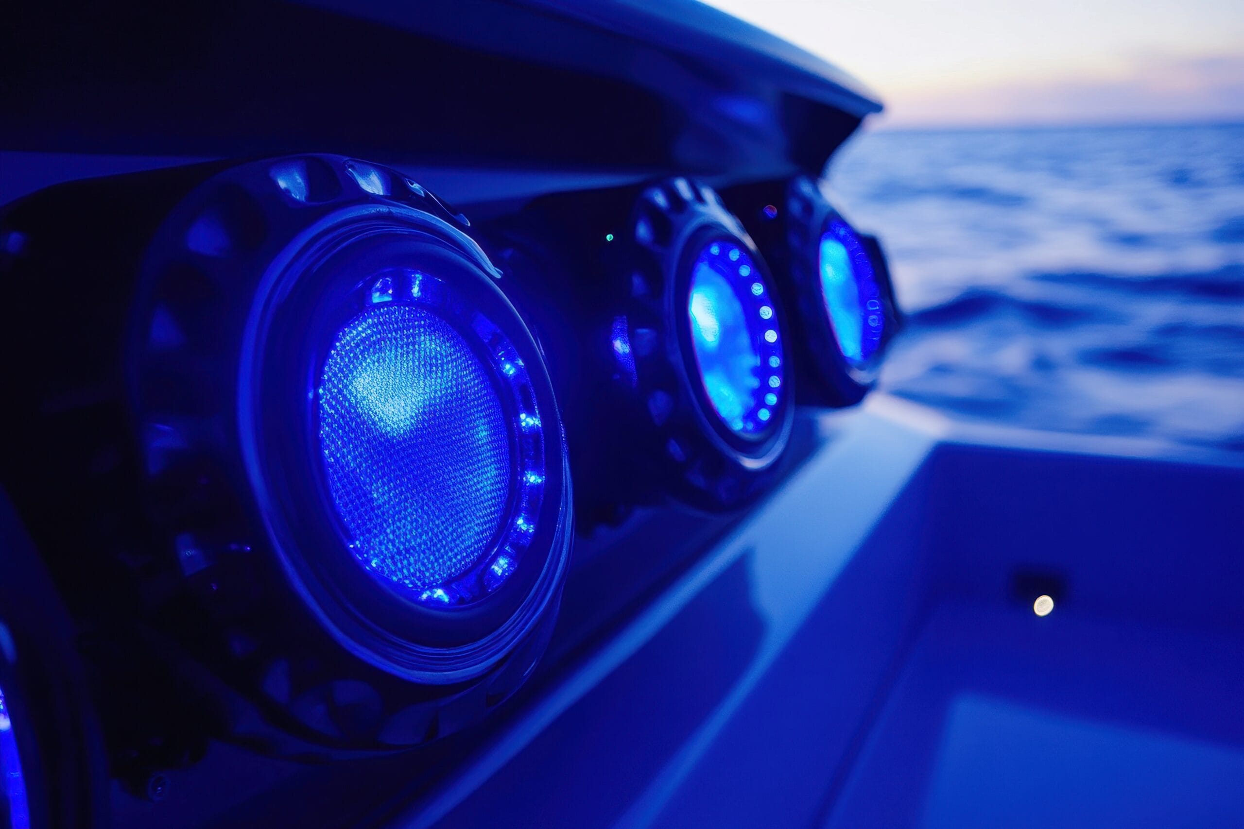 fusion-boat-speakers-with-blue-led-lights